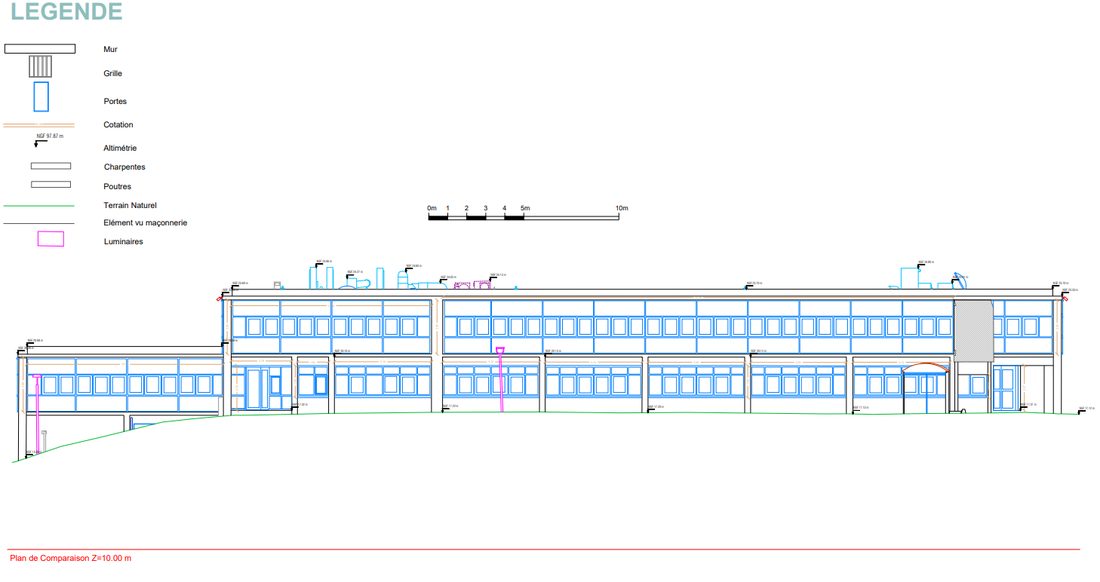 Plan de façade — vue 1