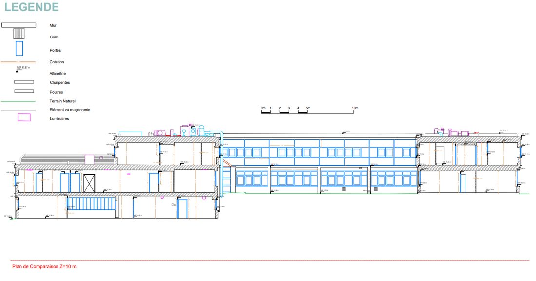 Plan de coupe — vue 2